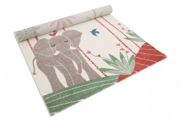 Tapis chambre enfant - Éléphant - MAMALENA