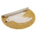 Tapis rond - Oiseau - Bohemian Bird - Miel