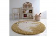 Tapis rond - Oiseau - Bohemian Bird - Miel