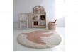 Tapis rond - Oiseau - Bohemian Bird - Creme