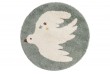 Tapis rond - Oiseau - Bohemian Bird - Aqua