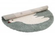 Tapis rond - Oiseau - Bohemian Bird - Aqua