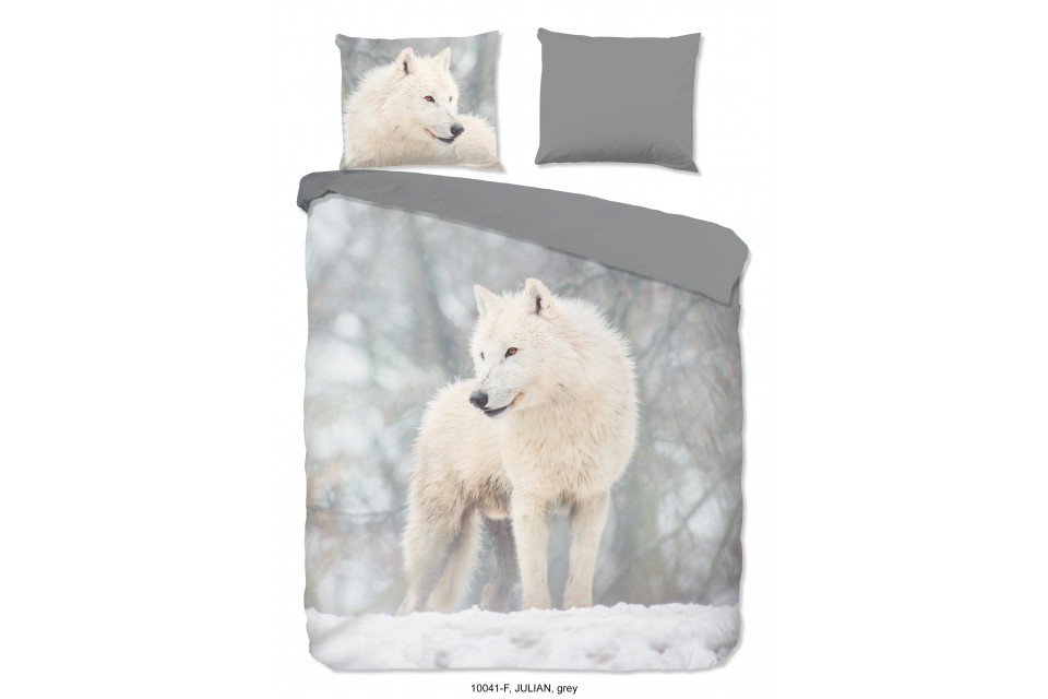 Parure de lit 240x220 cm flanel Good Morning no.10041 grey