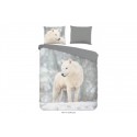 Parure de lit 240x220 cm flanel Good Morning no.10041 grey
