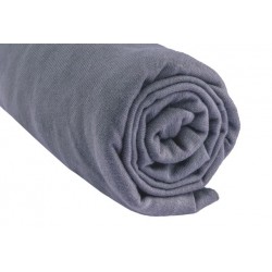 Lot de 3 draps housse jersey coton coloris fille - blanc rose et gris 40x80/90