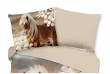 Parure de lit 140x200 cm microfibre kids no.33182 sable