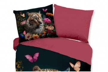 Parure de lit 140x200 cm microfiber no.33180 multi