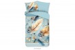 Parure de lit 140x200 cm microfiber no.33151 aqua