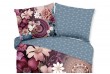 Parure de lit 140x200 / 220 cm HIP Coton-satin no.30493 bordeaux