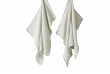 Lot de 2 essuie-mains 100% Gaze de coton - Quadri