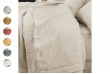 Drap plat 240x300 cm - 100% Lin Lavé français