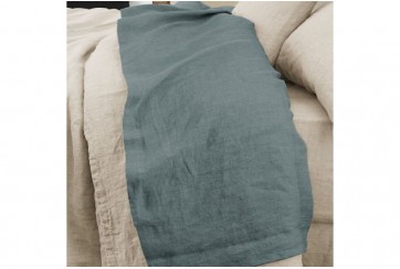Drap plat 240x300 cm - 100% Lin Lavé français