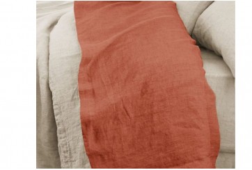 Drap plat 240x300 cm - 100% Lin Lavé français