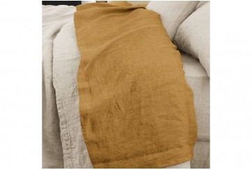 Drap plat 240x300 cm - 100% Lin Lavé français