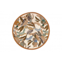 Tapis Dori - Outdoor - Diamètre 160 cm - Papaye