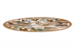 Tapis Dori - Outdoor - Diamètre 160 cm - Papaye