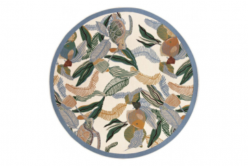 Tapis Dori - Outdoor - Diamètre 160 cm - Lagon