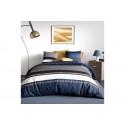 Housse de couette 240x260 cm + 2 taies d'oreiller 63x63 cm Coton Kalypso