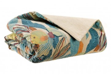 Plaid 135x200 cm imprimé Dori