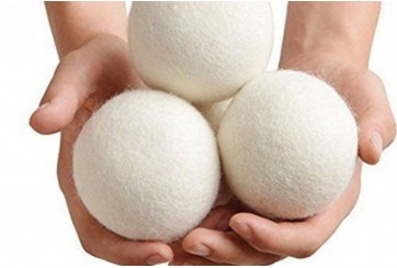 Boules de séchage en laine organique (lot de 6)