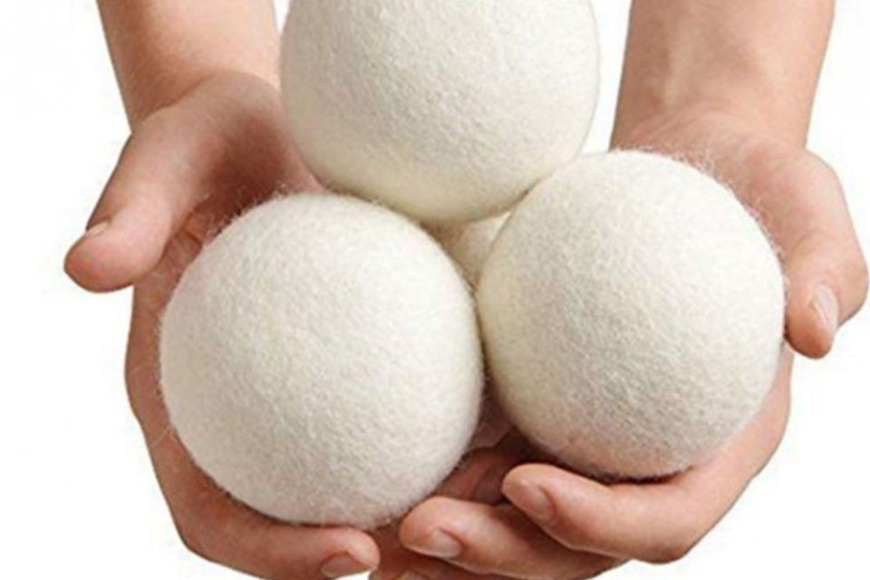 Boules de séchage en laine organique (lot de 6)