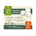 Boules de séchage en laine organique (lot de 6)