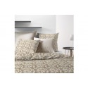 Housse de couette 200x200 cm + 2 taies d'oreiller 63x63 cm 100% Polyester 60 gsm Carmel