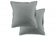 Lot de 2 taies d'oreiller 63x63 cm Coton 57 fils