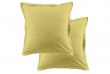 Lot de 2 taies d'oreiller 63x63 cm Coton 57 fils