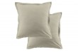 Lot de 2 taies d'oreiller 63x63 cm Coton 57 fils