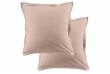Lot de 2 taies d'oreiller 63x63 cm Coton 57 fils