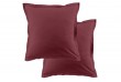 Lot de 2 taies d'oreiller 63x63 cm Coton 57 fils