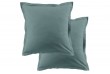 Lot de 2 taies d'oreiller 63x63 cm Coton 57 fils