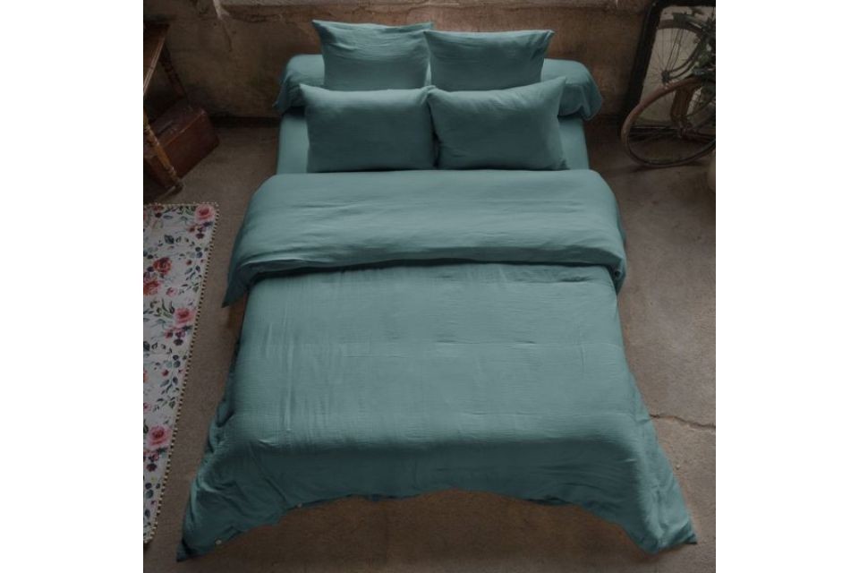 Housse de couette 240x260 Gaze de Coton Canard