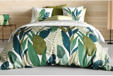 Housse de couette 240x260 cm + 2 taies d'oreiller 63x63 cm Coton Beleme
