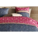 Housse de couette 240x260 cm + 2 taies d'oreiller 63x63 cm Coton Lily