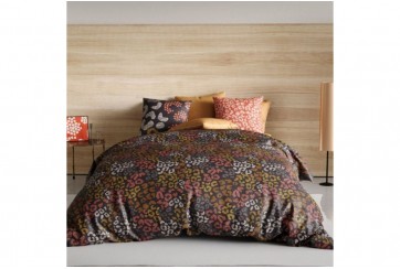 Housse de couette 240x260 + 2 taies d'oreiller 65x65 cm Coton Onalia