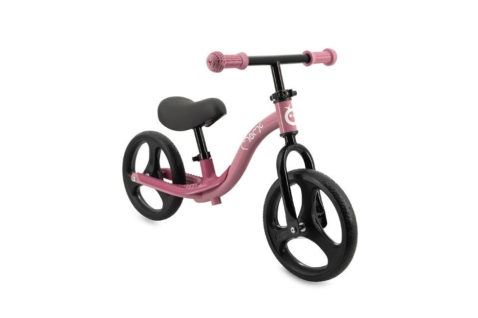 Draisienne Isoka avec Roues LED - Rose Violet Beige Bleu - Jusqu'à 35 kg