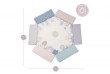 Arche de Jeu MoMi PASTEL 3 en 1 – Tapis d’Activité Complet