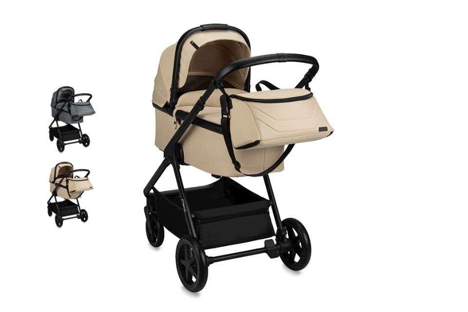 Poussette GISELLE MoMi 2 en 1 - Jusqu'à 22 kg - Kit d'accessoires et Sac