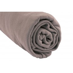 Lot de 3 Draps housse Bambou - 70x140 - anis blanc taupe