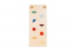 Rampe d'escalade bois multicolore