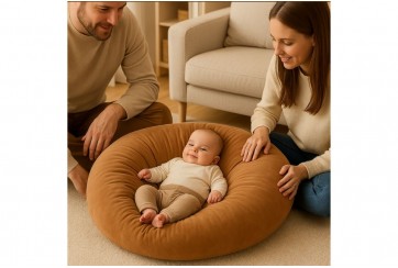 Coussin nid réducteur de lit bébé
