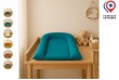 Matelas à langer bébé en coton enduit