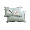 Coussin enfant 30x50 cm – Collection Petits Papiers – Coton