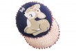 Coussin 40 cm Gaze de Coton Forêt Enchantée
