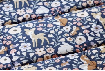 Couette imprimée enfant + taies d'oreiller (200 x 200 cm) Forêt enchantée