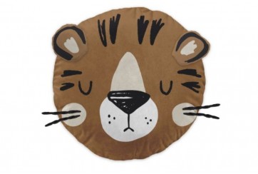 Coussin pour Enfant - 30 cm - Coton - Diego le tigre