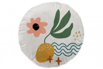 Coussin 40x40 cm - Coton - Absart avec broderies