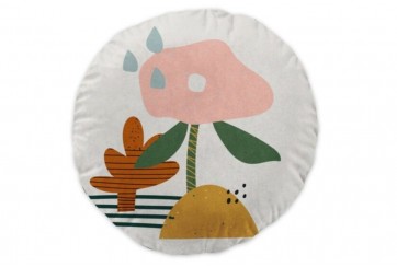 Coussin 40x40 cm - Coton - Absart avec broderies